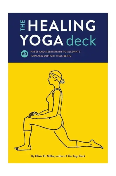 Balíček karet home & lifestyle The Healing Yoga Deck by Olivia H. Miller, English