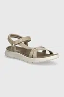 Sandály Skechers GO WALK FLEX dámské, béžová barva