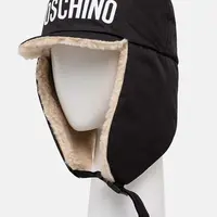 Čepice Moschino černá barva, M5806 60105