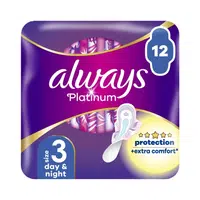 Always Ultra Platinum Night Duo vložky 12 ks