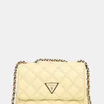 Kabelka Guess GIULLY žlutá barva, HWQG87 48740