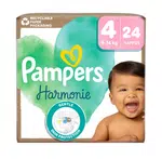 Pampers Harmonie vel. 4 9–14 kg dětské pleny 24 ks