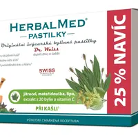 Dr. Weiss HerbalMed Jitrocel + mateřídouška + lípa + vitamin C 24+6 pastilek