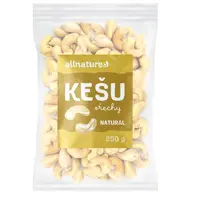 Allnature Kešu jádra 250 g