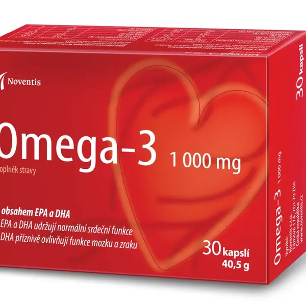 Noventis Omega-3 1000 mg 30 kapslí