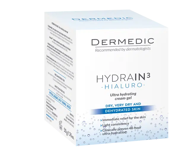 Dermedic Hydrain3 Hialuro krém-gel ultrahydratační 50 ml
