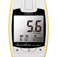 Glucolab Glukometr s 25 ks testovacích proužků + 25 lancet