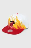 Bavlněná baseballová čepice Mitchell&Ness MIAMI HEAT