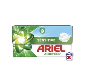 Ariel Sensitive Allin1 kapsle na praní 30 ks