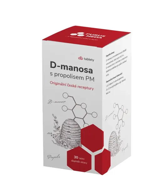 PURUS D-manosa s propolisem 30 tablet