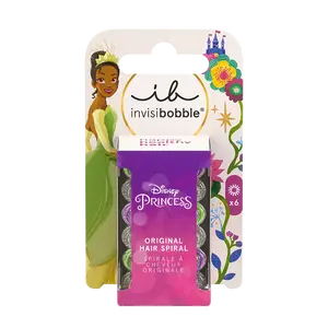 Invisibobble Kids Original Disney Tiana gumičky do vlasů 6 ks