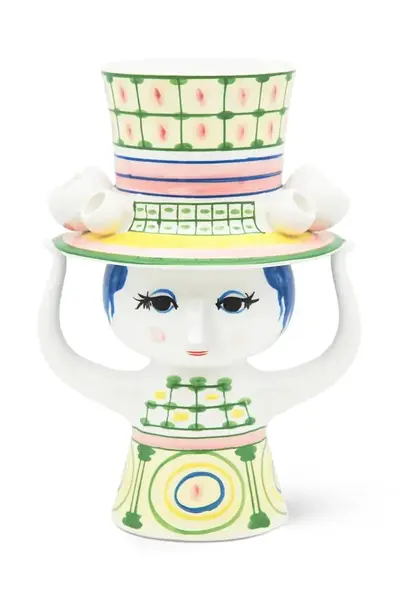Dekorativní váza Bjørn Wiinblad Lady with Hat