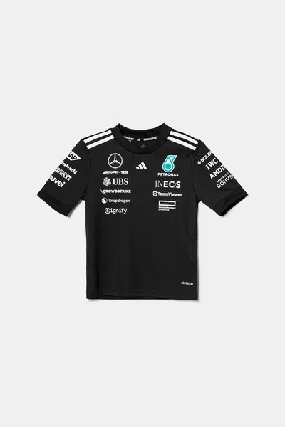 Dětské tričko adidas Performance MER DR černá barva, JW5363