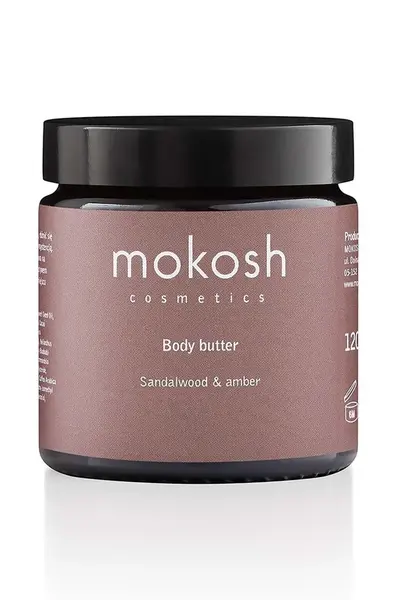 Tělové máslo Mokosh Santalové dřevo & Jantar 120 ml