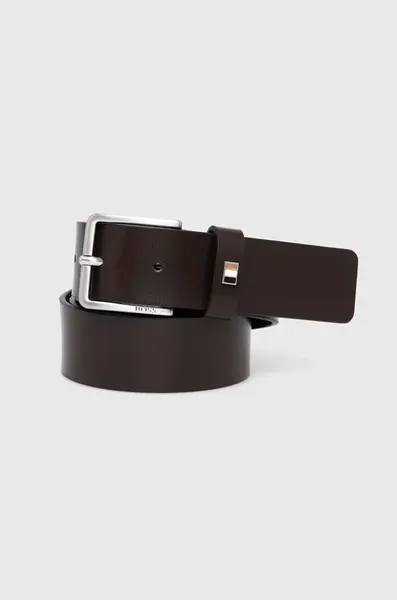 Kožený pásek BOSS Ther-Flag-E_Sz35