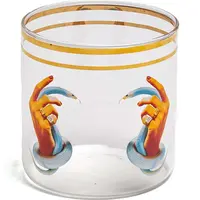 Sklenka Seletti Hands With Snakes x Toiletpaper