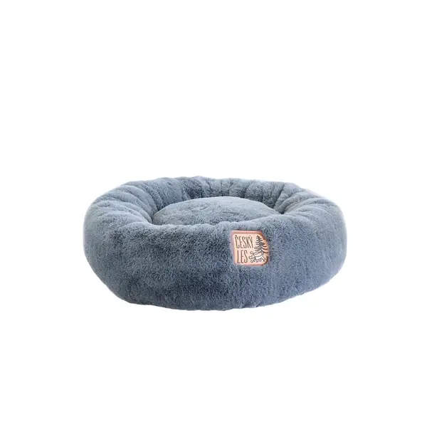 Akinu ČESKÝ LES plyšový donut šedý XS 45 cm