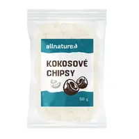 Allnature Kokosové chipsy 50 g