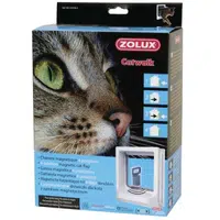 Zolux CAT DOOR dvířka pro kočku magnetické zamykání 15x17cm bílé