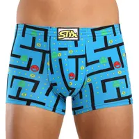 Styx Pánské boxerky art klasická guma hra (Q1259) L