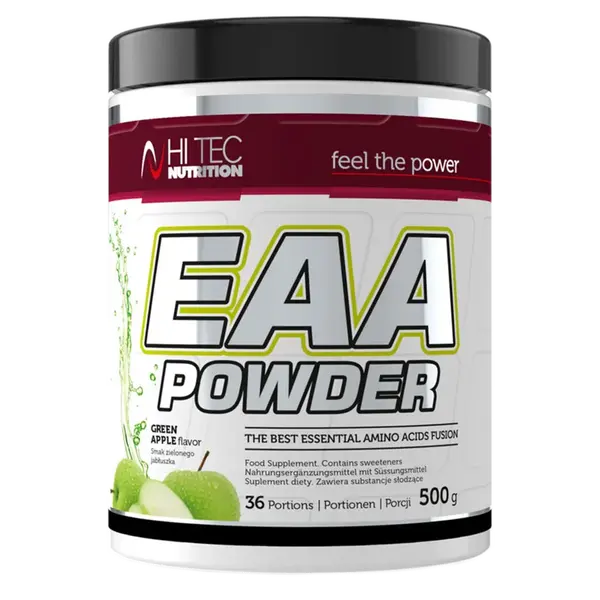 HiTec Nutrition EAA powder 500g - tropické ovoce