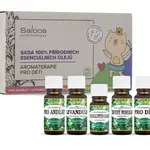 Saloos Aromaterapie pro děti sada esenciálních olejů 4x10 ml a 5 ml