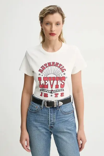 Bavlněné tričko Levi's THE PERFECT TEE