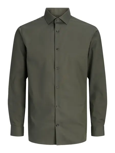 JACK & JONES Košeľa 'JPRBLAParker'  tmavozelená
