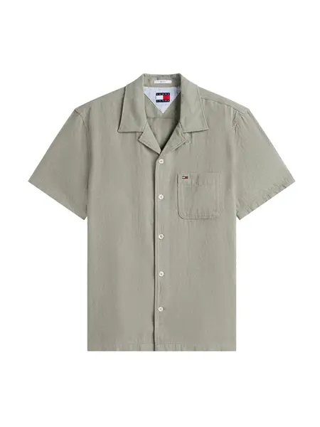 Tommy Jeans Košeľa  pastelovo zelená
