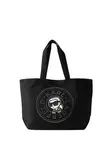 Karl Lagerfeld Shopper 'IKON CIRCLE'  čierna / strieborná / biela