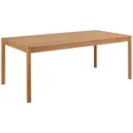 P & B JÍDELNÍ STŮL, barvy dubu, 200/100/75 cm