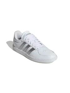 ADIDAS SPORTSWEAR Nízke tenisky 'Breaknet Sleek'  strieborná / biela