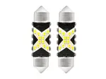 Autožárovka LED Festoon C5W 12/24V AMIO 04238 bílá 2ks