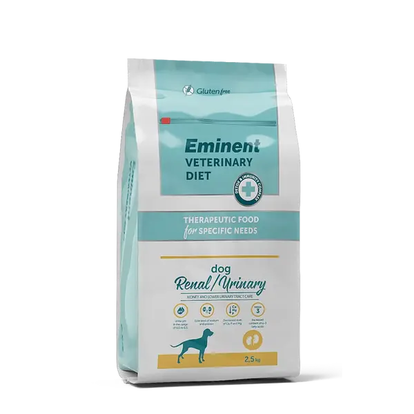 EMINENT Dog diet renal urinary granule pro psy 2,5 kg