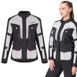 Dámská moto bunda W-TEC Xenia černo-šedá XL