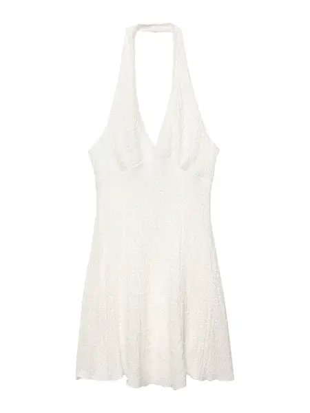 Pull&Bear Letné šaty  biela