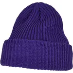 Rib Beanie fialová