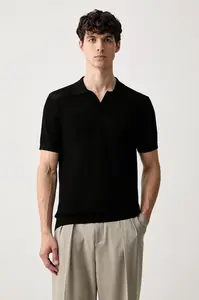 Karl Lagerfeld polo pánské prolamované