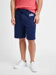 Modré pánské kraťasy GAP Logo mini arch shorts