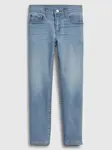 Modré chlapčenské skinny fit džínsy GAP