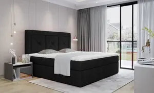 Boxspring Idris Rozměr: 140 x 200 cm, látka: Sawana 14