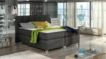 Boxspring Basilio Rozměr: 160 x 200 cm, látka: Berlin 02, Varianta: S LED osvětlení