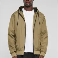 Pánská bunda Contrast Windrunner - khaki/černá