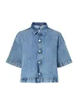 PIECES Blúzka 'PCSky'  modrá denim