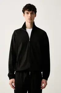 Emporio Armani mikina pánská s lyocellem