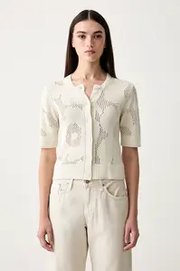 Marimekko  kardigan dámský lněný