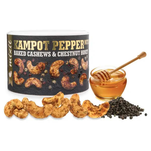 MIXIT Oriešky z pece kampotské korenie a med 160 g