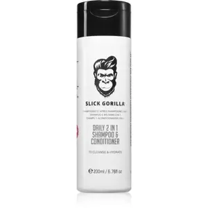 Slick Gorilla Daily 2 in 1 Shampoo & Conditioner šampón a kondicionér 2 v1 200 ml