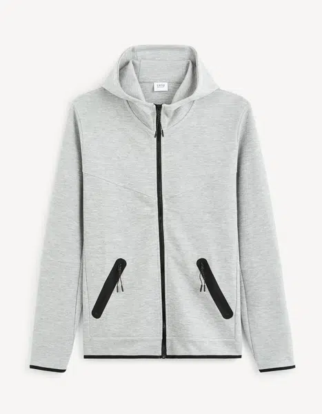 Celio Mikina na zip Genewyoke - Pánské