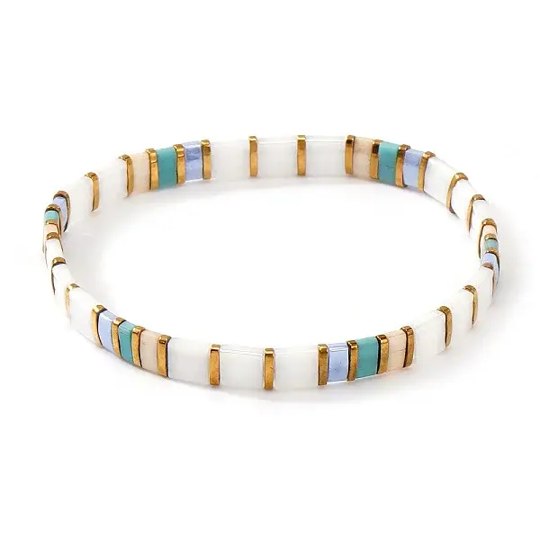 Glass Seed Beads Stretch Bracelets for Women